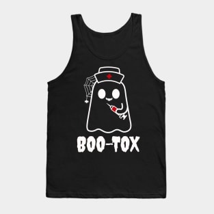 Boo-Tox Cute Ghost Filler Botox Dysport Aesthetic Nurse Tank Top